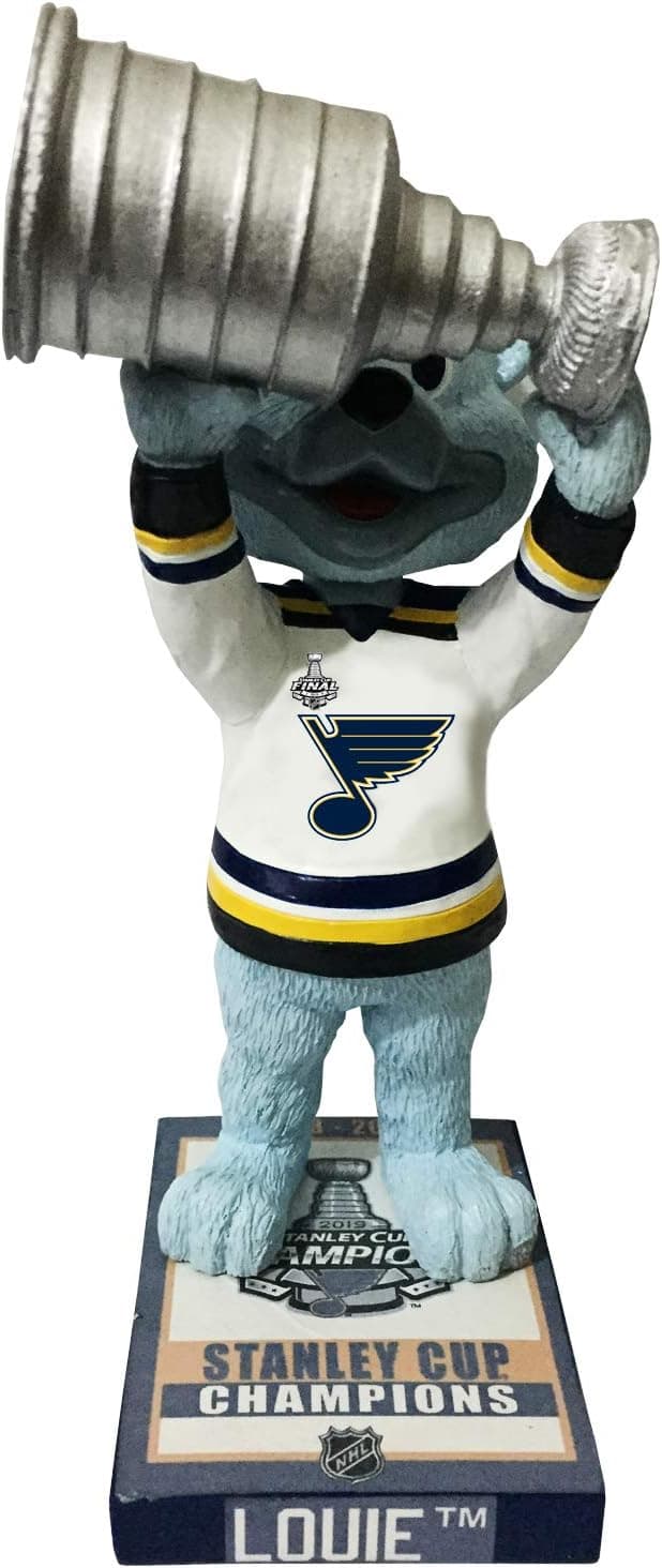 Kollectico Limited Edition NHL St. Louis Blues Stanley Cup Champions Louie Mascot Bobblehead