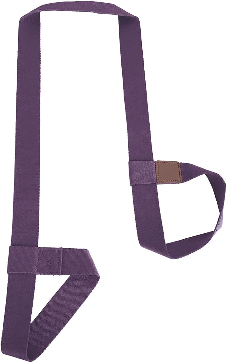 sur Yoga Mat Strap (5Colors), Easy-Cinch Yoga Mat Sling, Adjustable and Durable Yoga Mat Carrier & Stretching Strap， The Must-Have Multi-Purpose Straps for Your Yoga Mat and Exercise Mat (Purple)