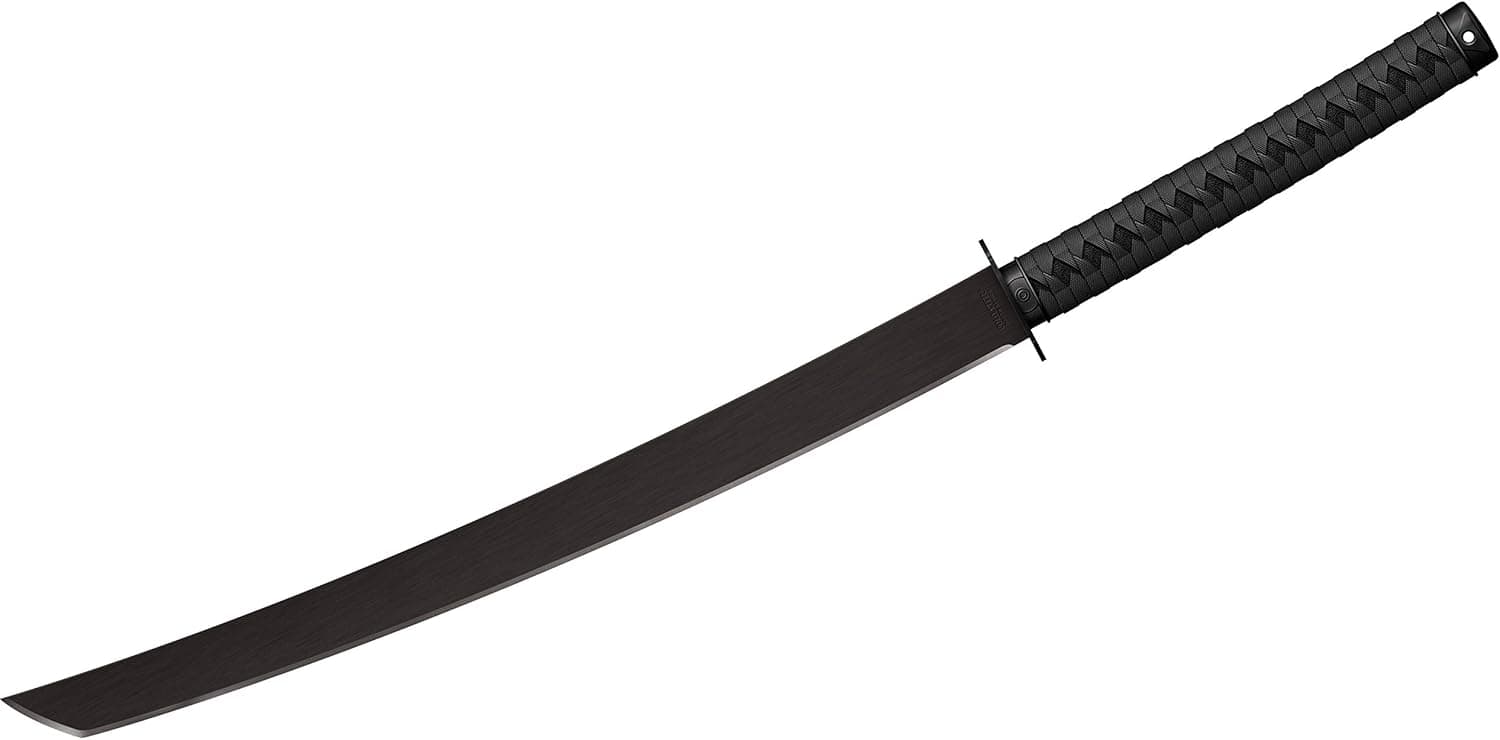 Cold Steel All Purpose Tactical Machete with Sheath, Great for Clearing Brush, Survival, Camping and Outdoor Activities, Tactical Katana Machete