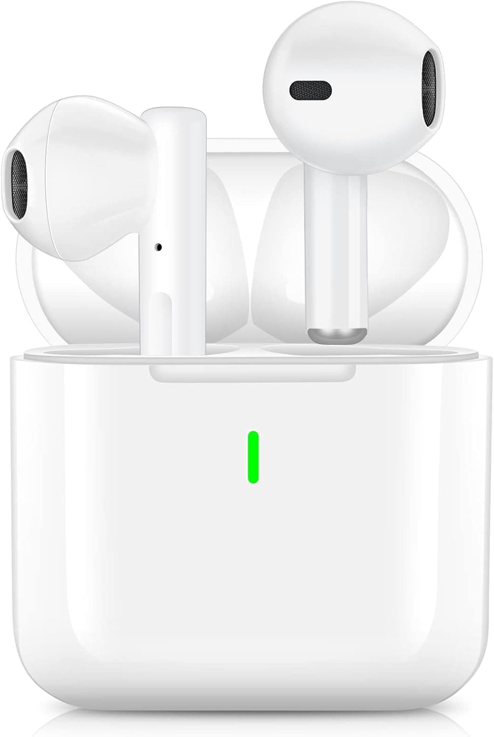 Brennenstuhl Wireless Earbuds, Bluetooth Headphones 5.1 HiFi Stereo Bass with Smart Touch IPX7 Waterproof, HD Microphone 35 Hours Playtime, Comfortable for pc, iOS and Android