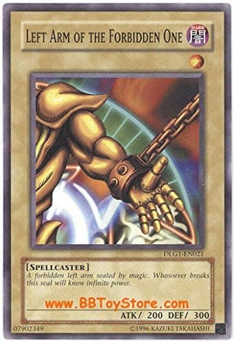 Yu-Gi-Oh! - Left Arm of The Forbidden One (DLG1-EN021) - Dark Legends - Unlimited Edition - Common