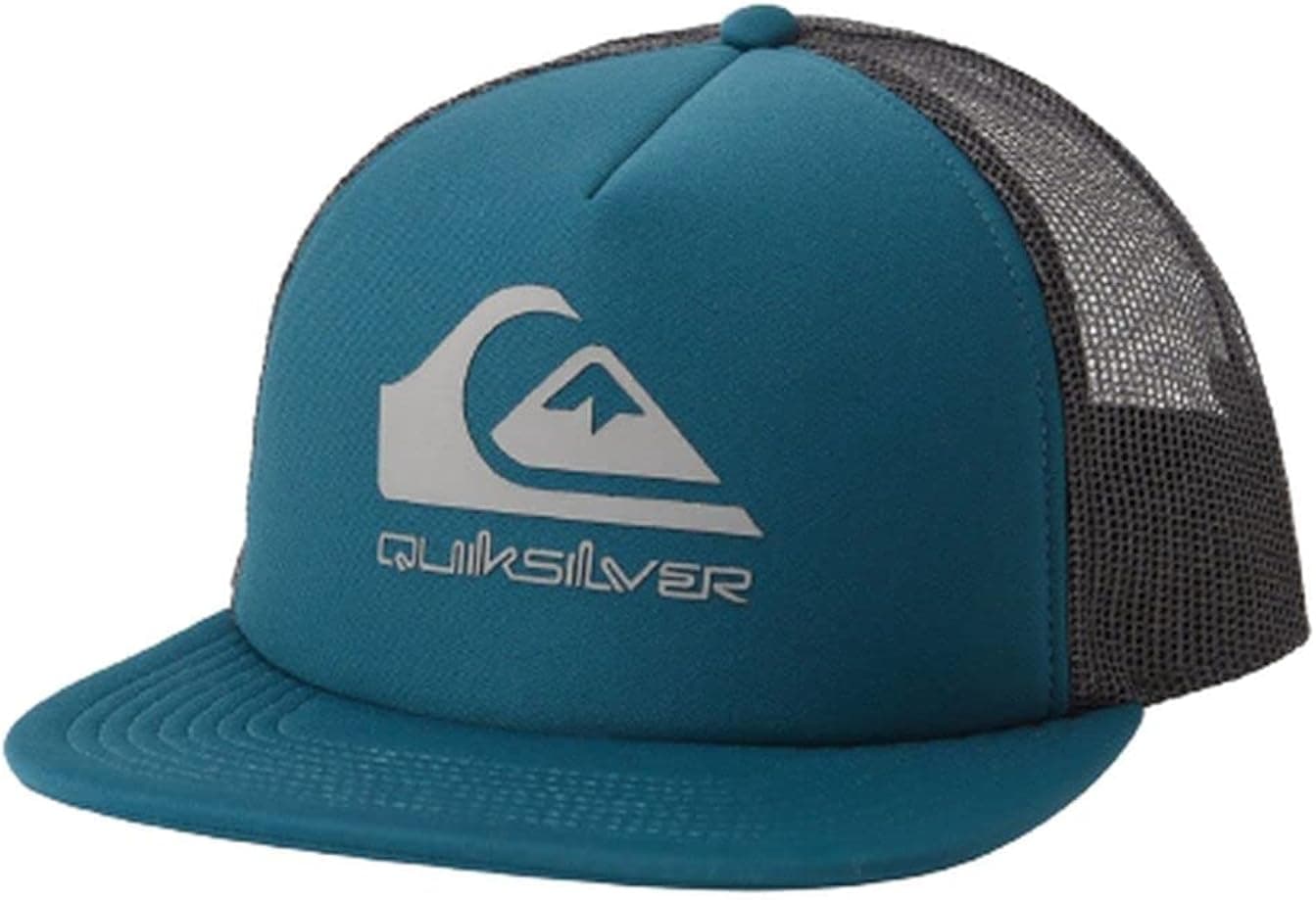 Quiksilver Men's Foamslayer Trucker Hat, SEA Pine, 1SZ