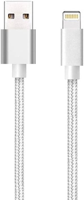 3.3 Feet Charging Cable USB Cable Charger Cord for iPhone8 7 6 6S SE 5S 5S 5C 5, iPad Air, iPad Mini 2 3 4 (White)