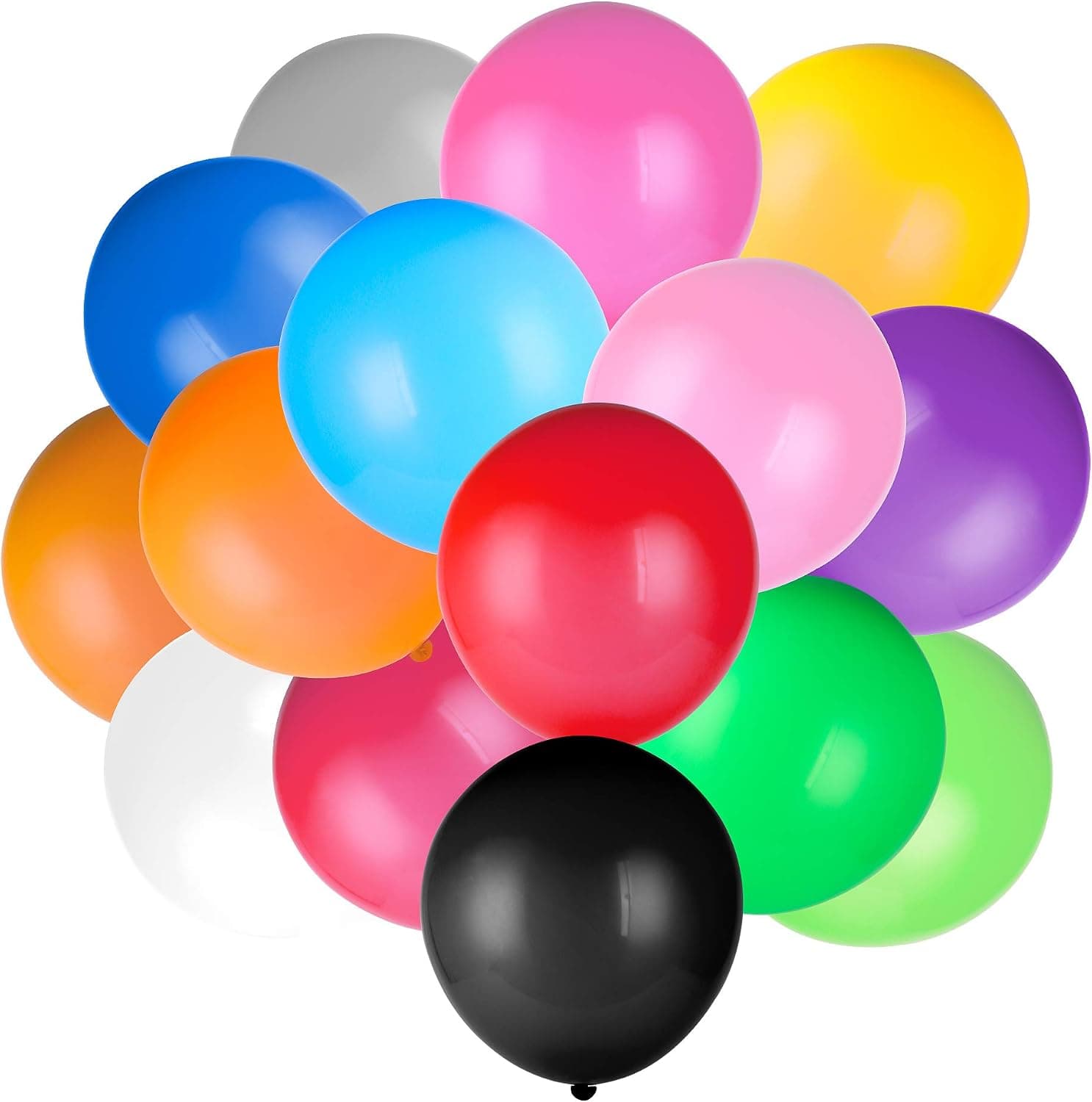30 pieces 36'' Big Balloons Assorted Colors Latex Giant Balloons Jumbo Balloons for Birthday Proposal Wedding Party Festival Event Carnival Decorations