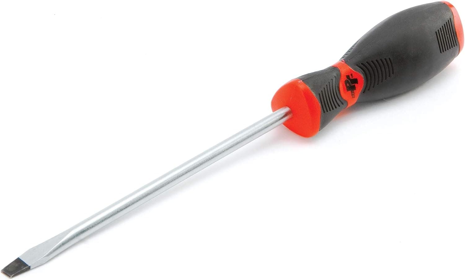 Performance Tool W30989 Black & Red Slotted Screwdriver, 1/4" x 6"