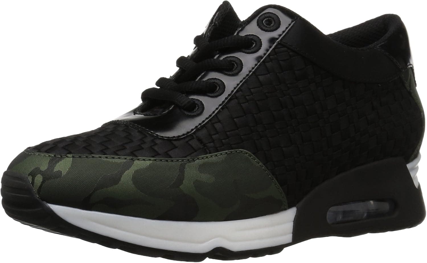 Amazon Brand - The Fix Women's Lexi Color/Material-Block Jogger Sneaker