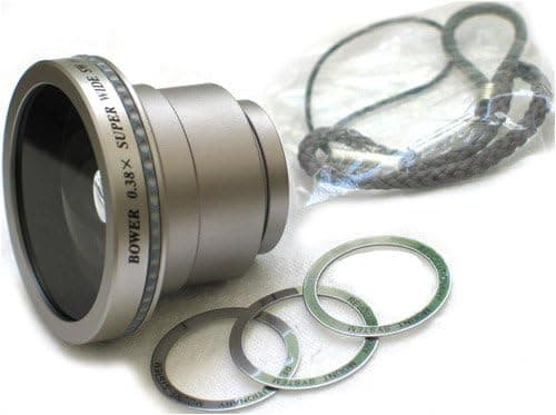Bower VL38MS Small 0.38X Magnetic Wide Angle Lens