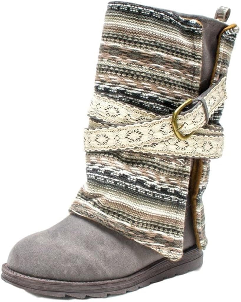MUK LUKS Women's Nikki Belt Wrapped Boot