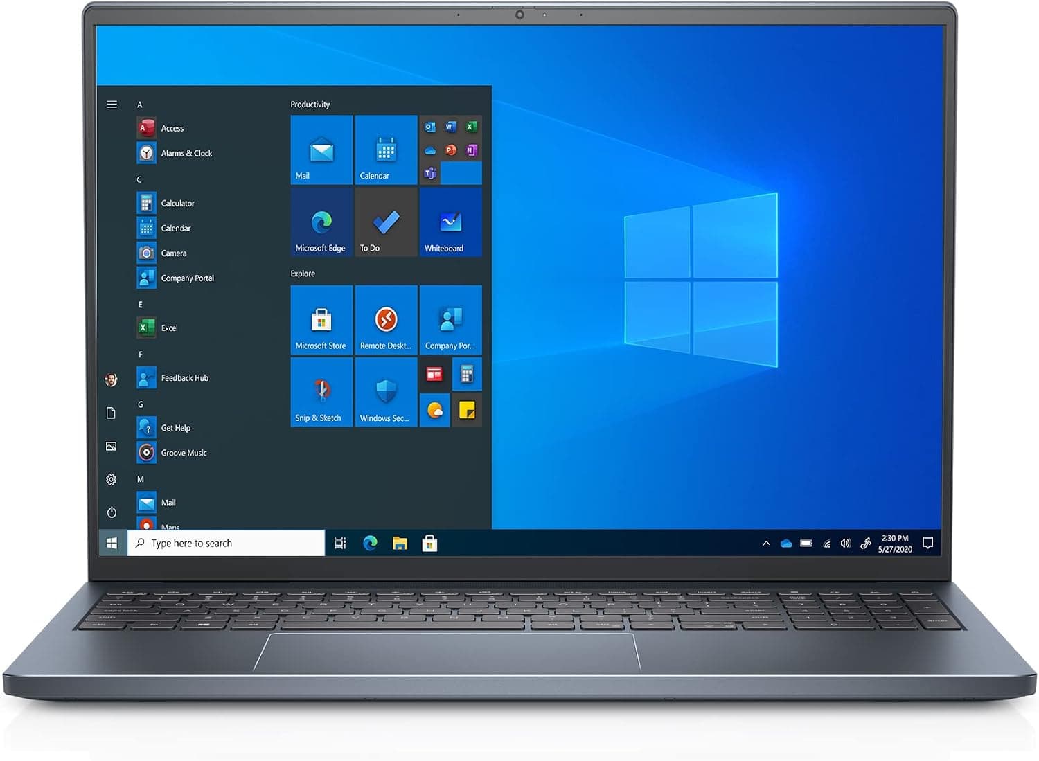 Dell Inspiron 16 7610 16 Inch Thin Laptop, Non-Touch IPS Display - Intel Core i7-11800H, 16GB DDR4 RAM, 512GB SSD, NVIDIA GeForce RTX 3050 Graphics, Windows 11 Home - Mist Blue
