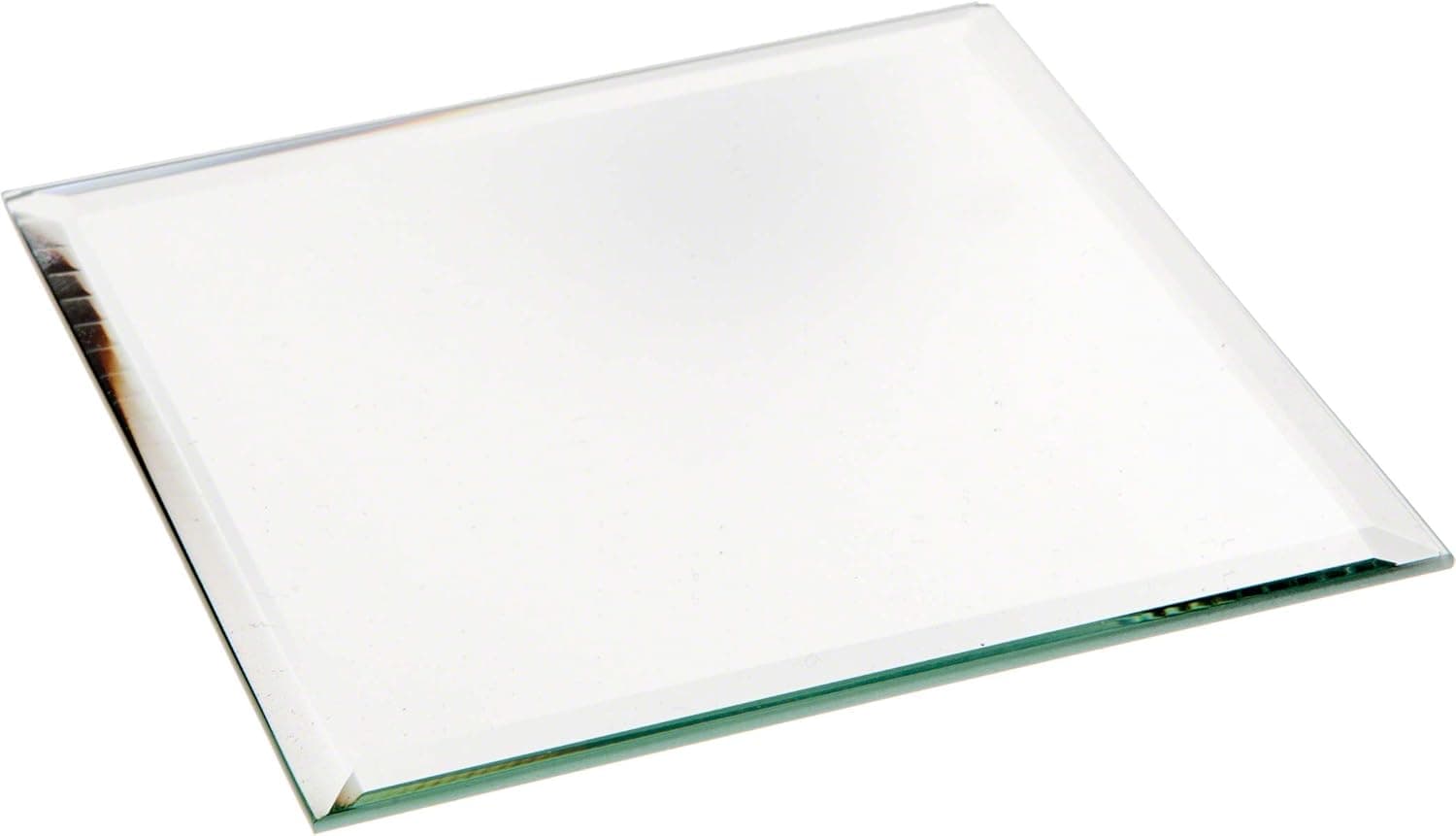 Plymor Square 3mm Beveled Glass Mirror, 4 inch x 4 inch (Pack of 6)
