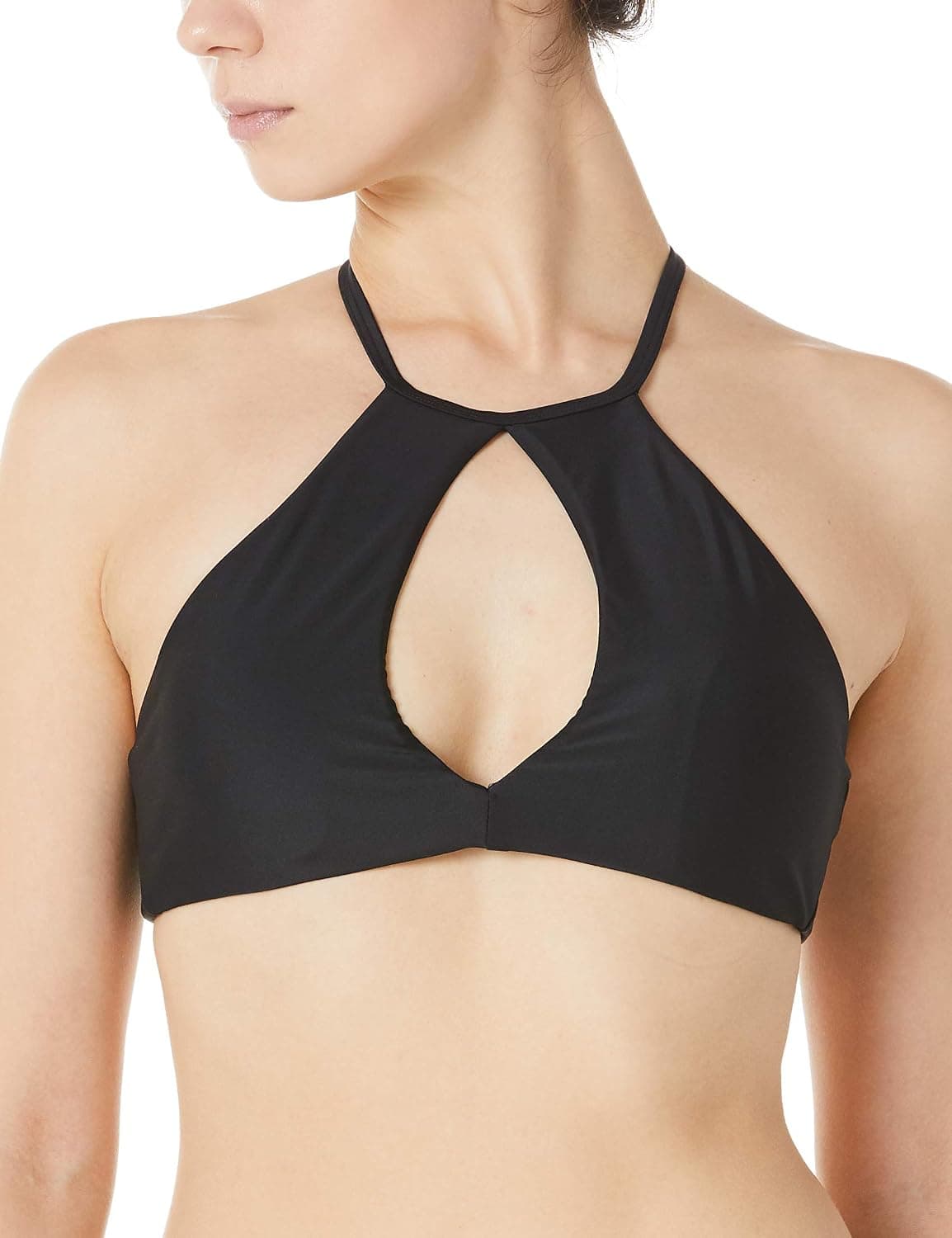 Ocean Blues Women's Solid Color Bikini Top