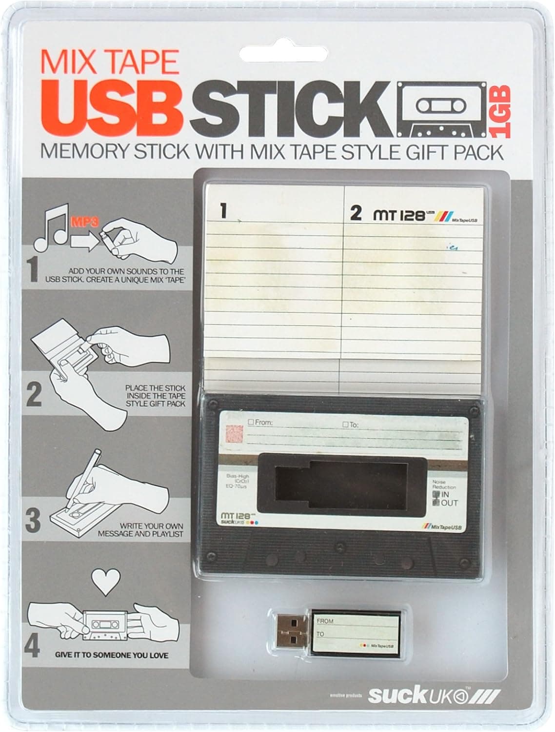 Mix Tape 1GB USB Memory Stick