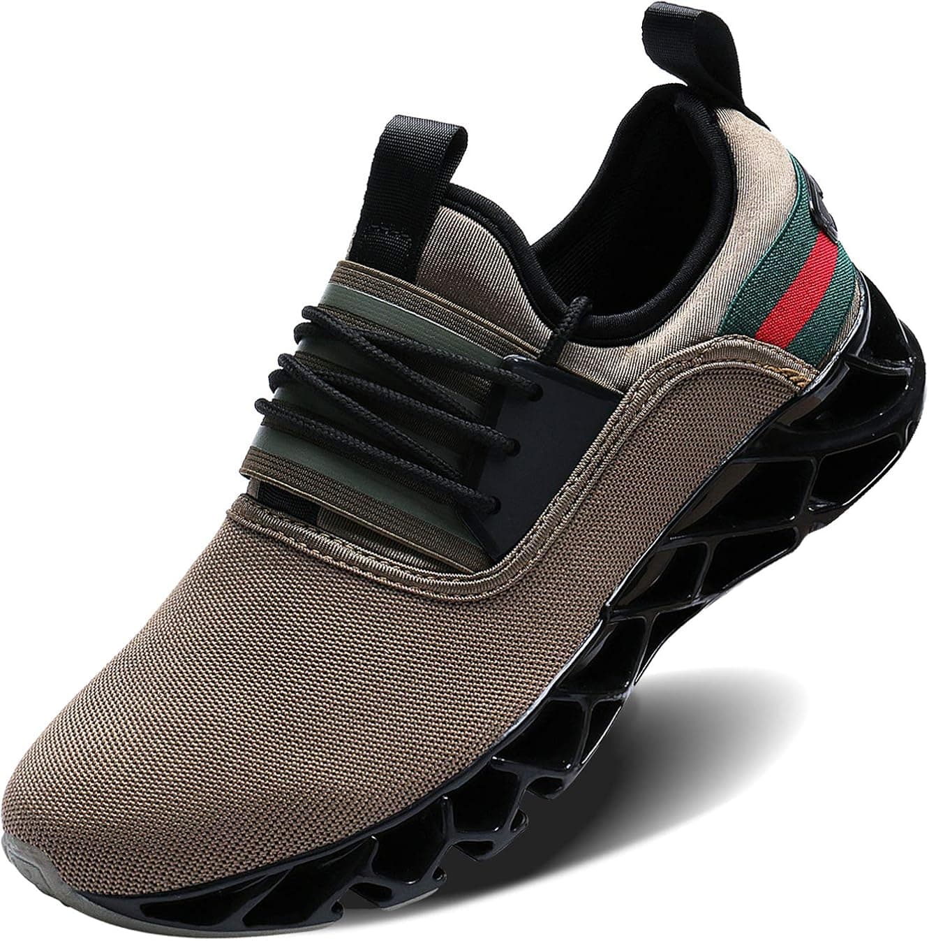 Wonesion Mens Athletic Running Outdoor Shoes Blade Gym Workout Jogging Sneakers