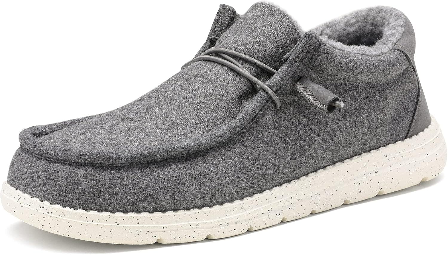 Bruno Marc Men's Slip-on Faux Fur Lined Loafers Casual Shoes