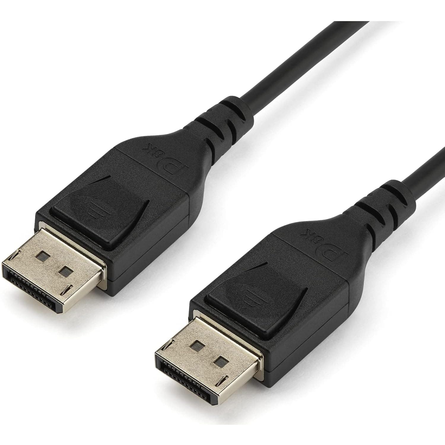 StarTech.com 2m VESA Certified DisplayPort 1.4 Cable - 8K 60Hz HBR3 HDR - 6ft Super UHD DisplayPort to DisplayPort Monitor Cord - Ultra HD 4K 120Hz DP 1.4 Slim Video Cable M/M DP Connector (DP14MM2M)