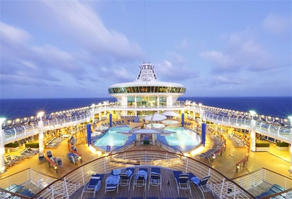 Yeele 10x8ft Luxury Cruise Backdrop for Photography Sea Vacation Background Ship Deck Holiday Travel Adult Photo Booth Shoot Vinyl Studio Props