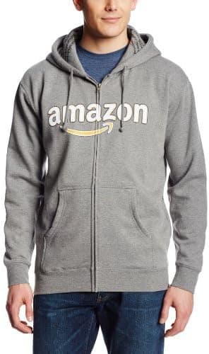 Amazon Gear Unisex 10-Ounce Zip Hooded Sweatshirt