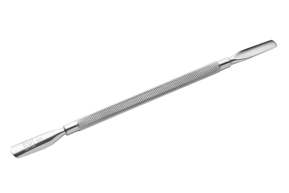 Rui Smiths Professional Double Ended Stainless Steel Metal Pusher (Cuticle Pusher) - Style No. 107