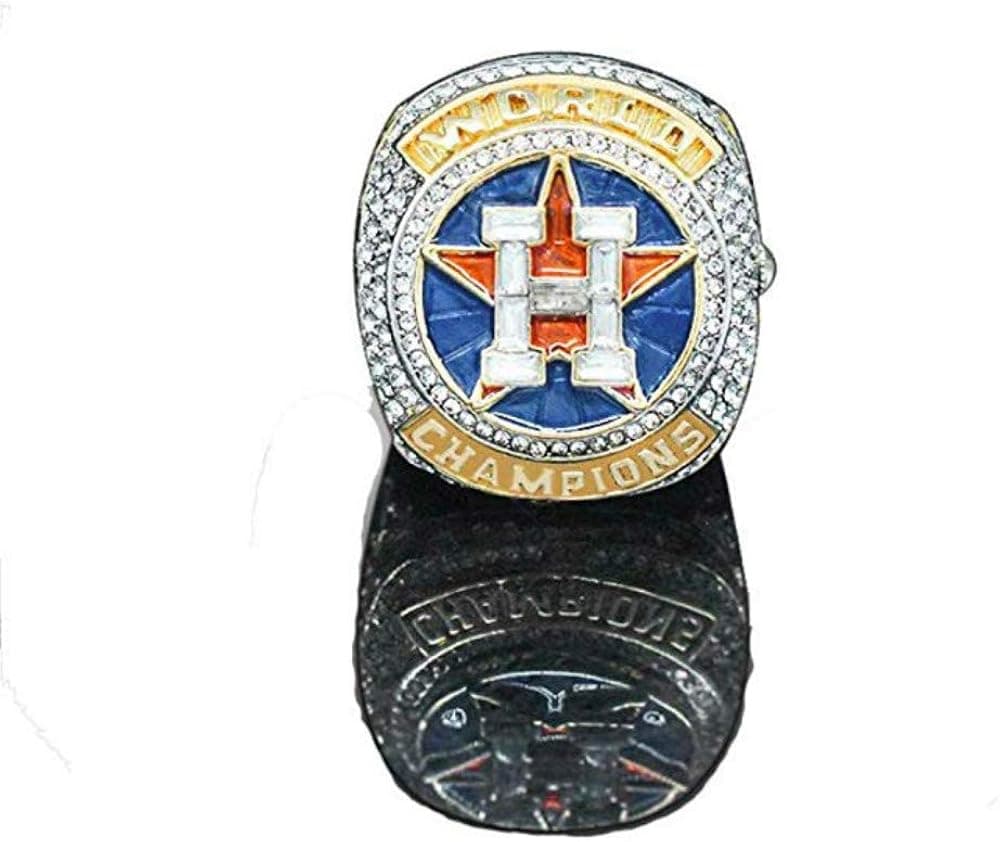 YIYICOOL 2017 Houston Astro's World Series Ring Wooden Box Ring Size 8-14 (12, Altuve)