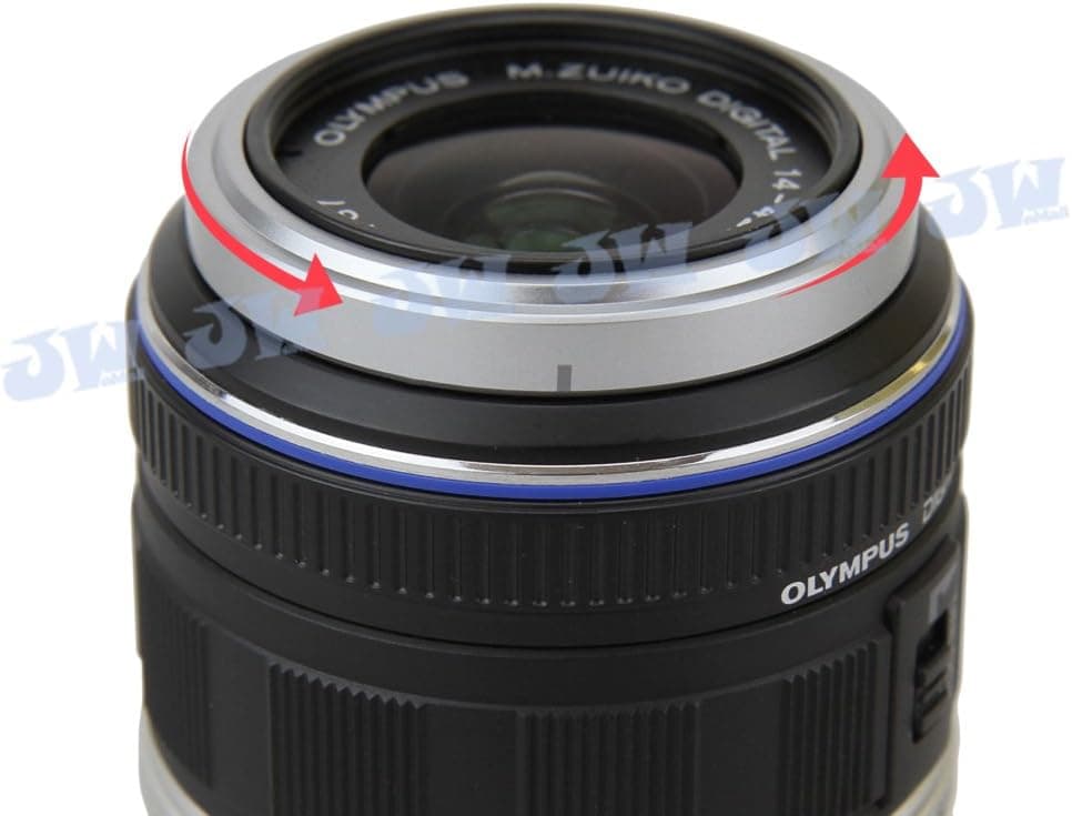 Professional Replacement Lens Hood LH-40B Compatible with Olympus Zuiko 45mm 1.8 White