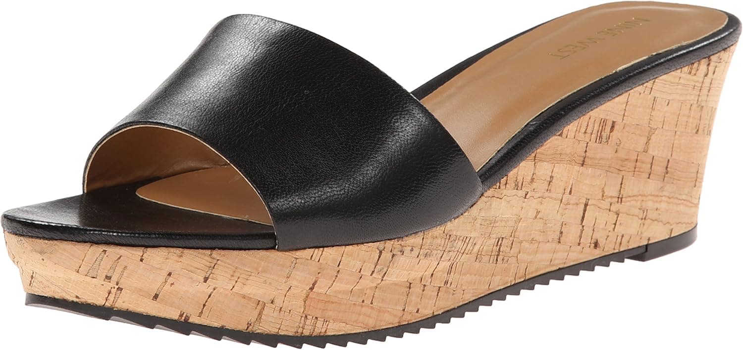 Nine West Women's Confetty Leather Platform Sandal