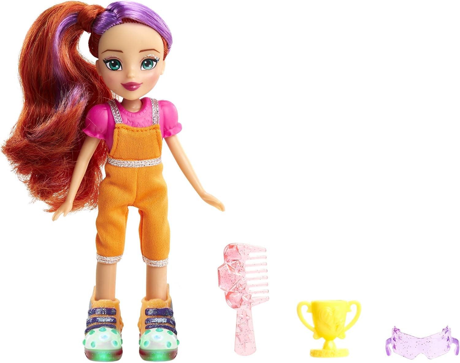 Skechers Twinkle Toes 6.5" Light up Doll - Sporty Shorty Daring Dasher