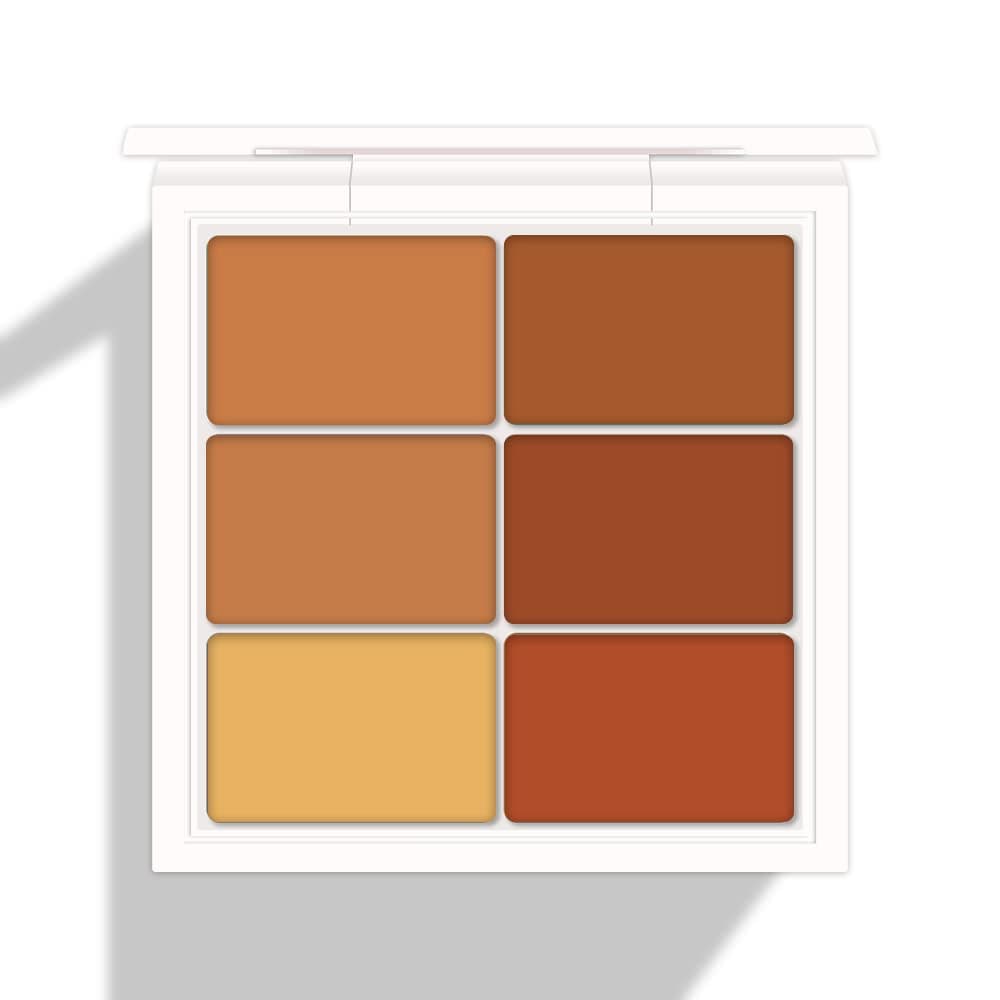 Waterproof Professional Color Corrector for Dark Circles Red Marks Scars,Longwear&Easy to Apply. Colors Correcting Concealer Palette&Creamy Concealer Palette
