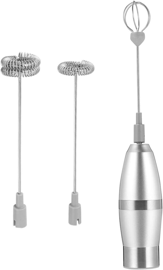 NUOBESTY Handheld Milk Frother Electric Milk Coffee 3 Speeds Drink Mixer Perfect for Coffee Cappuccino Matcha Hot Chocolate