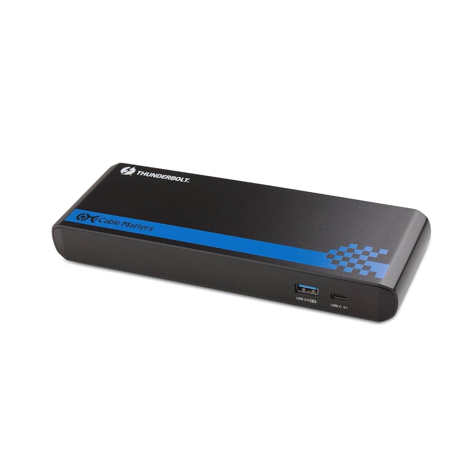 Cable Matters [Intel Certified] Certified Aluminum Thunderbolt 3 Dock with DisplayPort (Notebook Charging Not Supported)