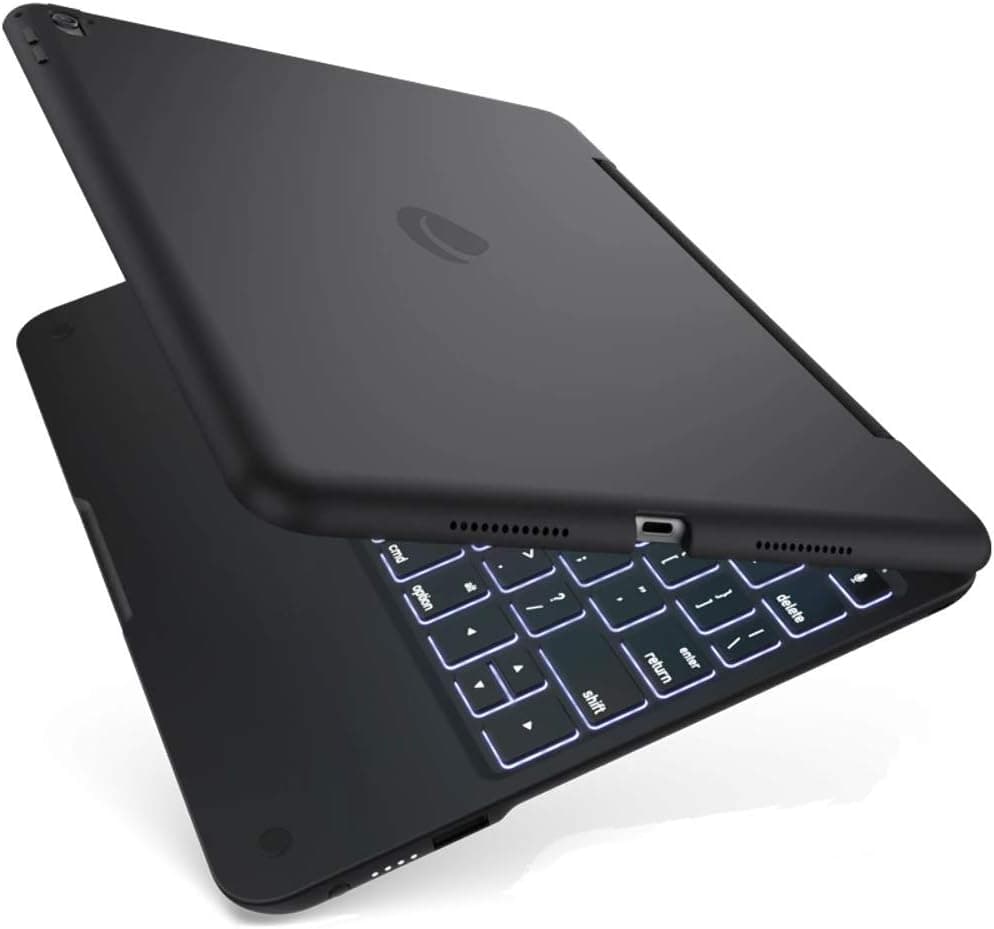 Incipio Clamcase+ Power Backlit Keyboard with Power Bank for iPad Pro 9.7 - Black (2016 Model Only)