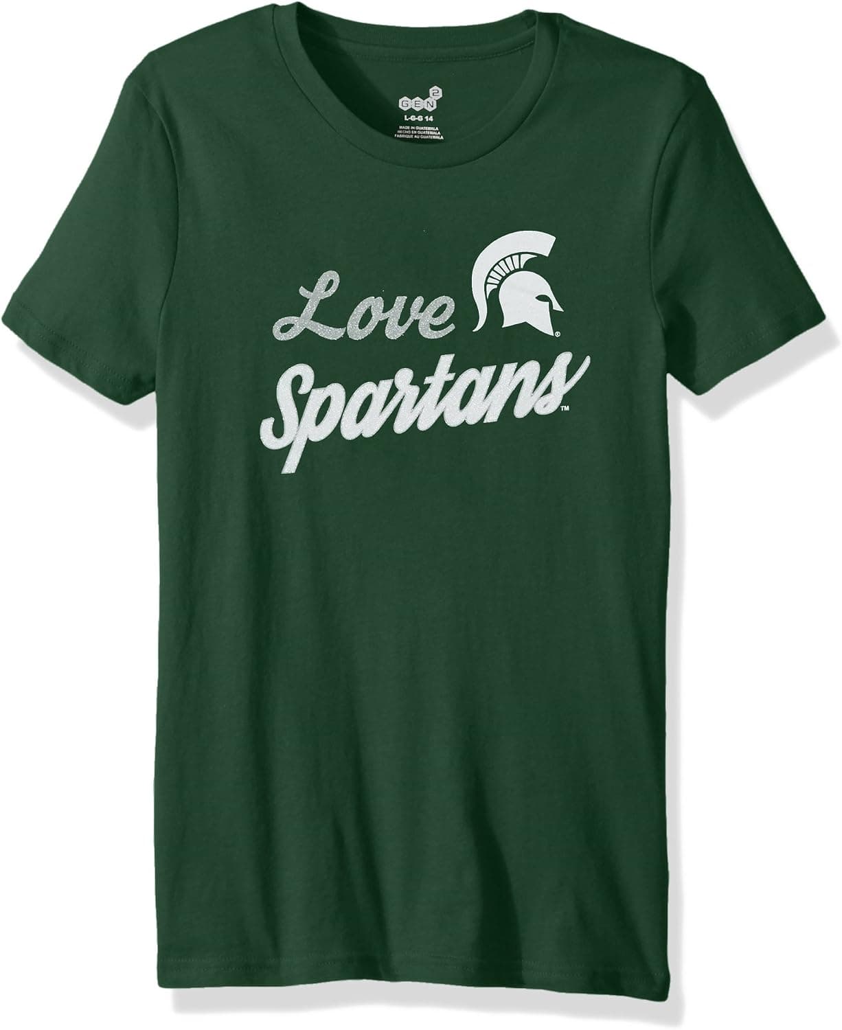 NCAA Girls Outerstuff "Live Love Team" Short Sleeve Tee