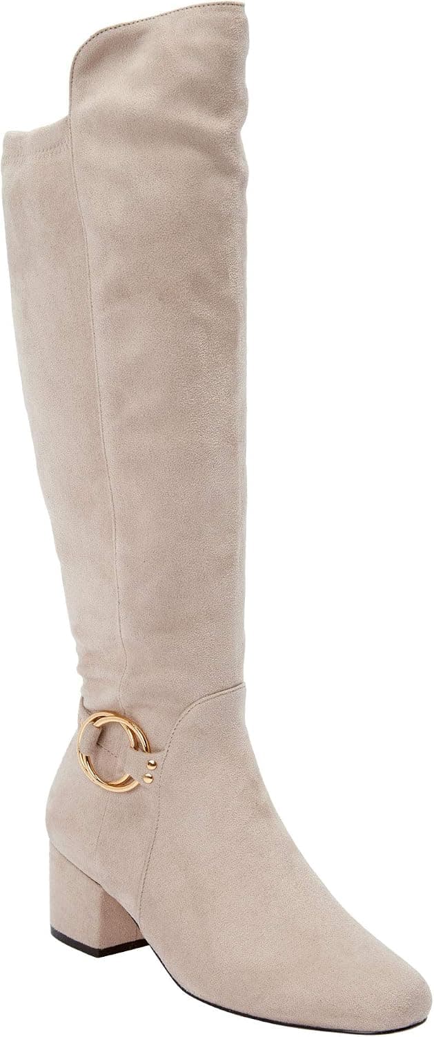 Comfortview Women's Wide Width The Ruthie Wide Calf Boot