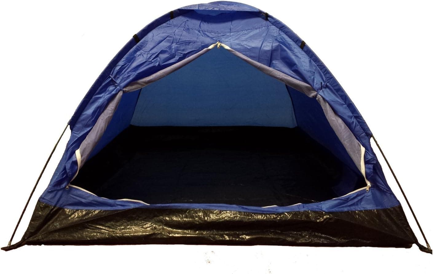 Kaufland 2 Person Dome Camping Tent 7'x5' - Blue/Black
