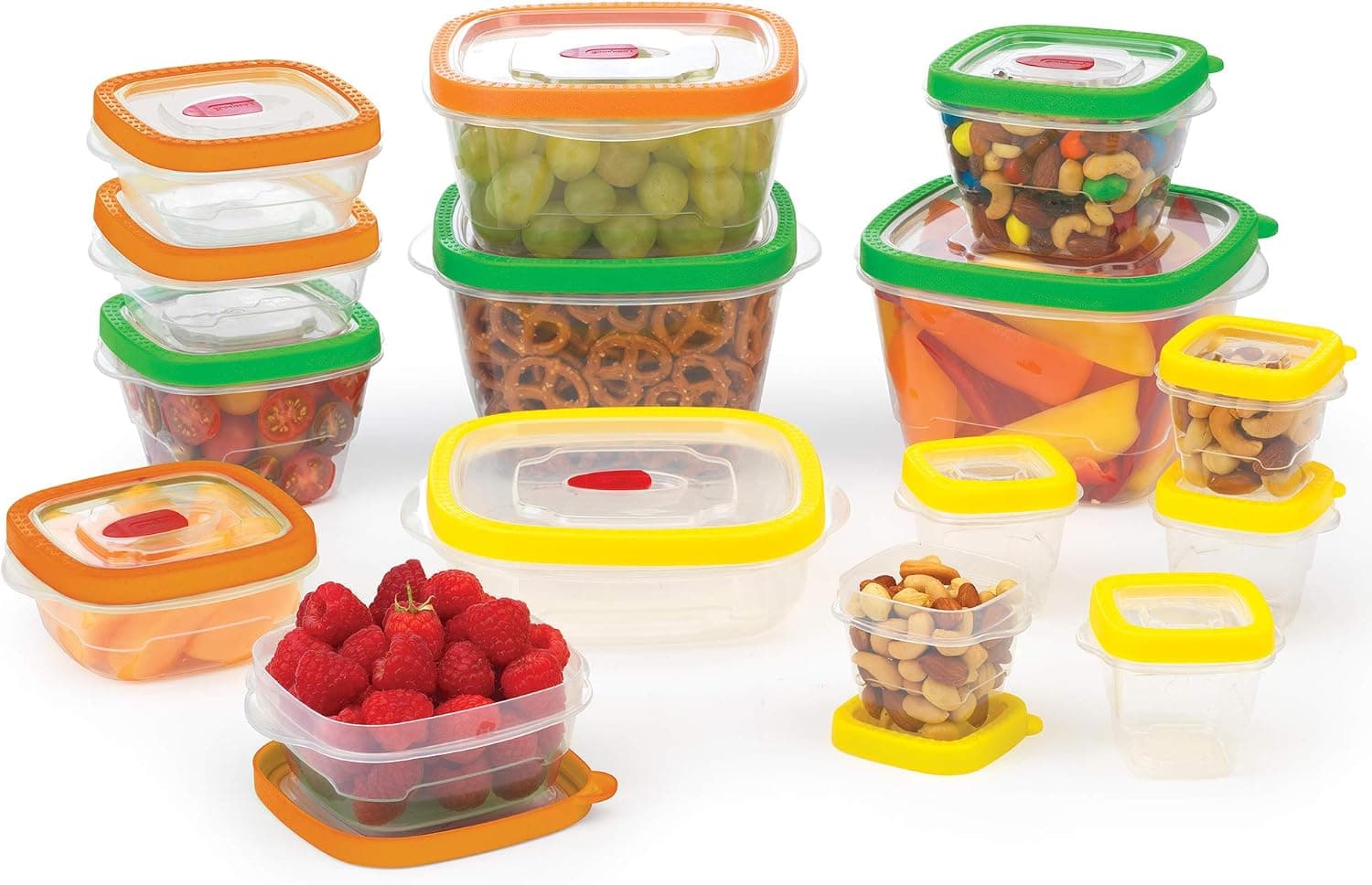 Goodcook Flex Trim Food Storage Set, Assorted, Clear
