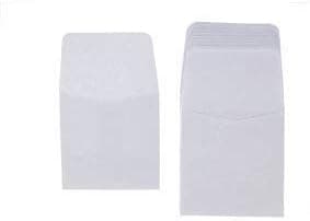 Guardhouse Archival Paper Coin Envelopes 2x2-Inches White,  50 Pack