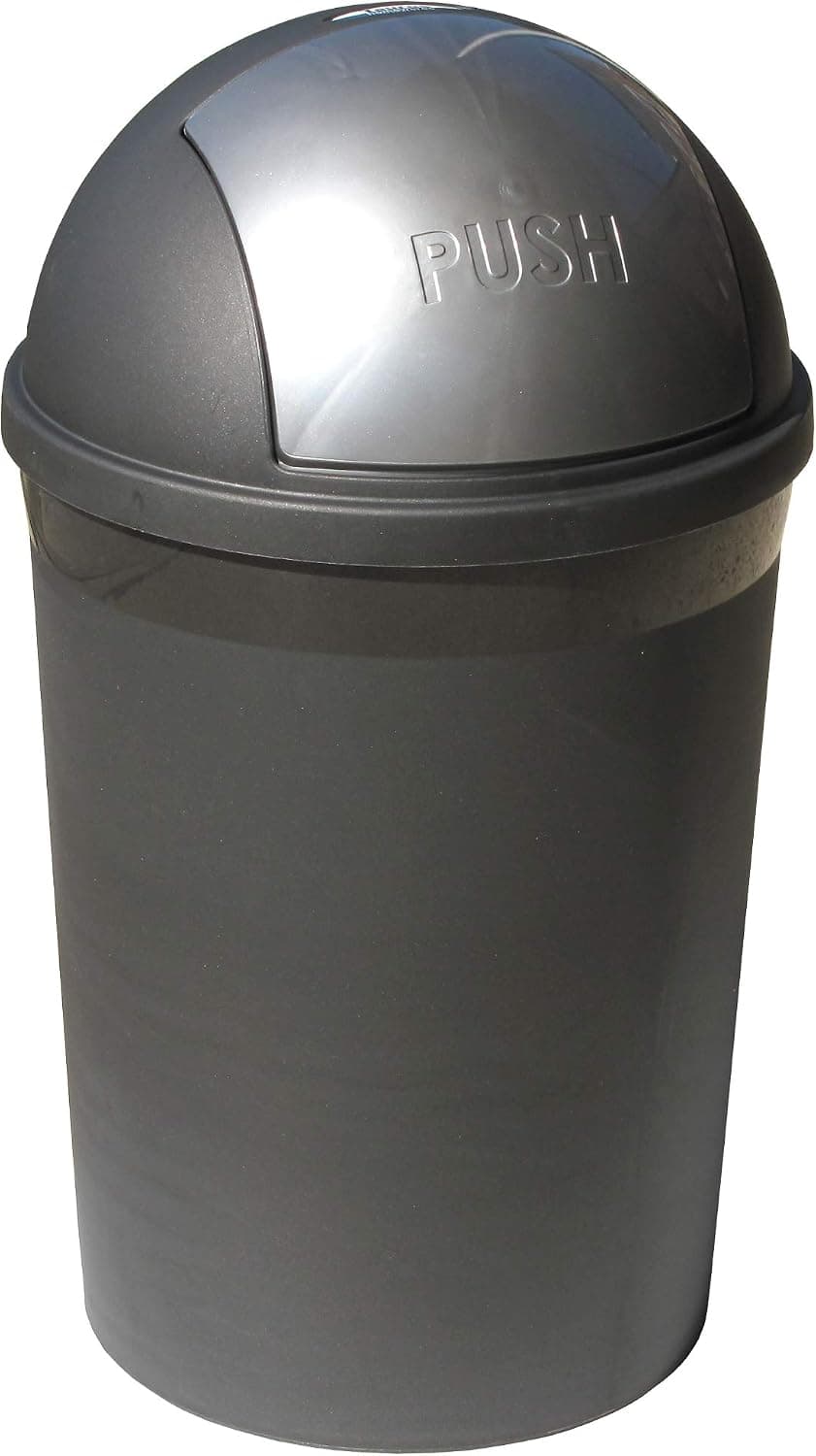 Redmon For Kids 4 Gallon Swivel Lid Waste bin, Grey
