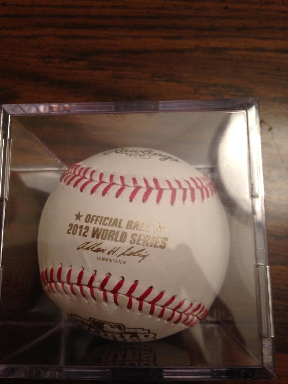 MLB 2012 World Series Logo Baseball