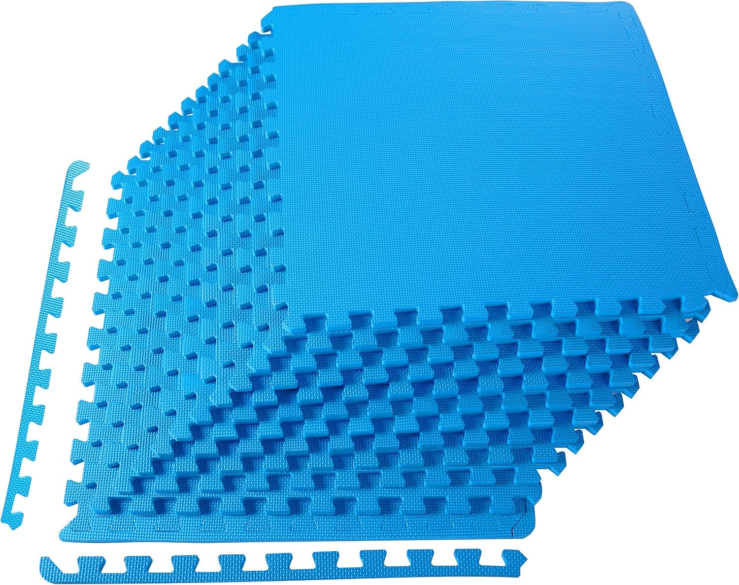 BalanceFrom Puzzle Exercise Mat with EVA Foam Interlocking Tiles