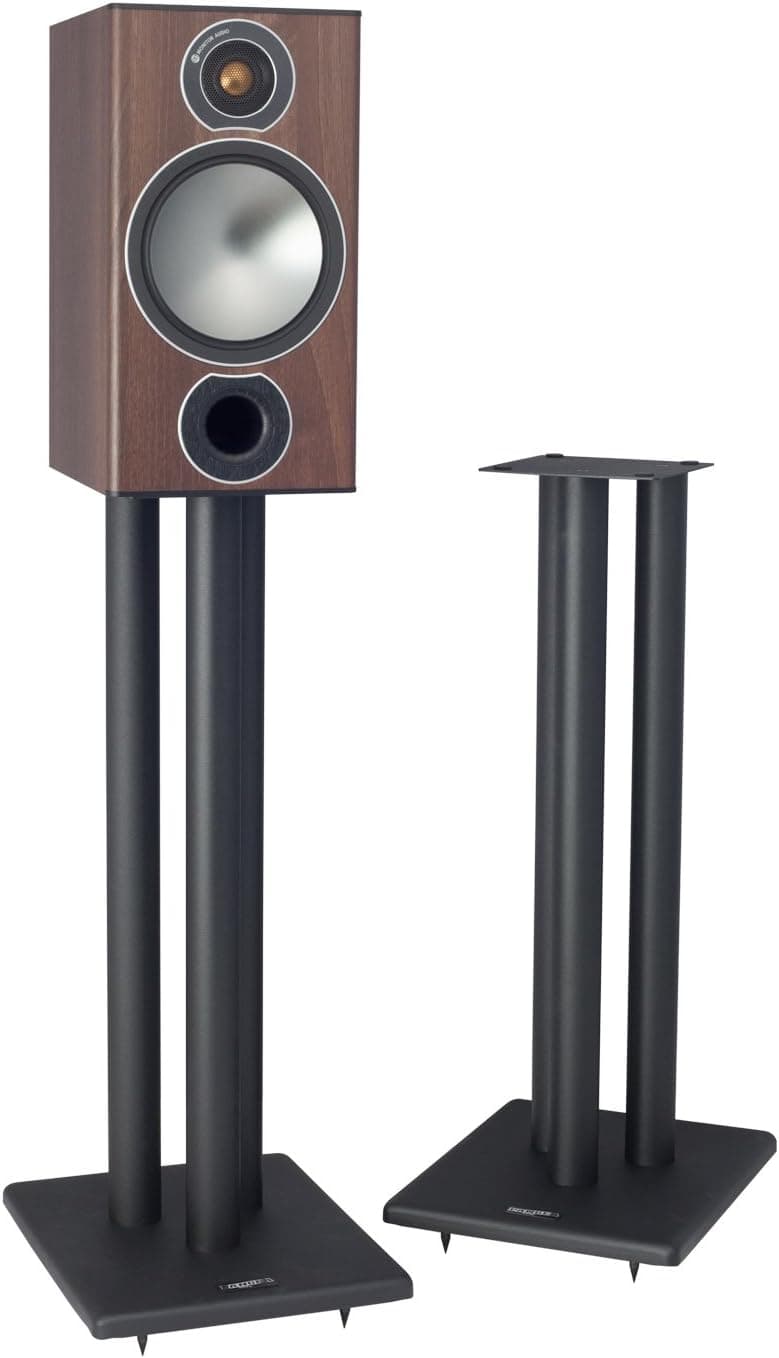 Pangea Audio LS300 All Steel Floor Bookshelf Speaker Stands Pair (20 Inch)