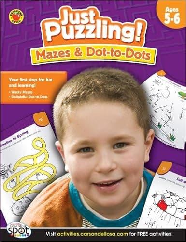Mazes & Dot-to-DoMazes & Dot-to-Dots, Ages 6-9 (Just Puzzling!)