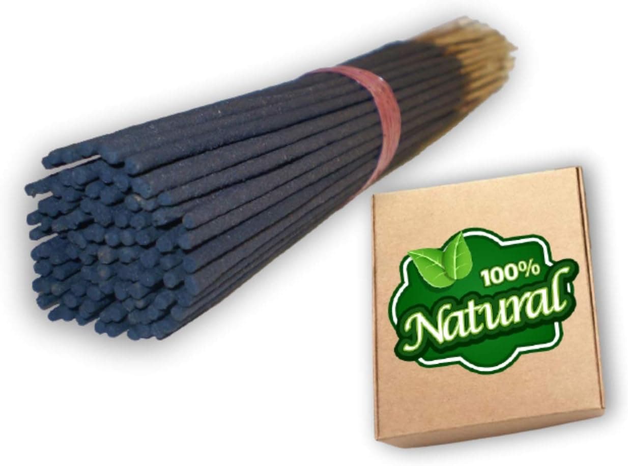 Bless-International 100%-Natural-Incense-Sticks Handmade-Hand-Dipped The-Best-Scent (Denim, Pack of 100 Incense Sticks)