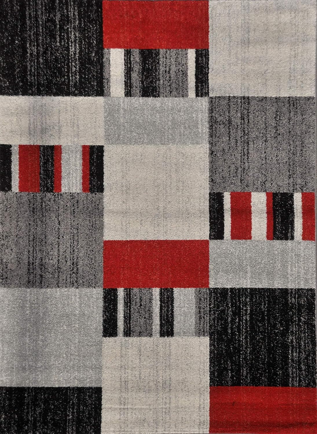 Rugs and Decor envy/12 area rugs, 5' 1" x 7' 1", Red