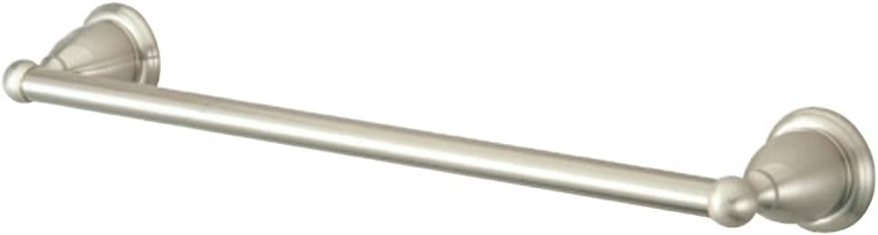 Kingston Brass BA1752SN Heritage Towel-Bar, 20-1/2-Inch, Brushed Nickel