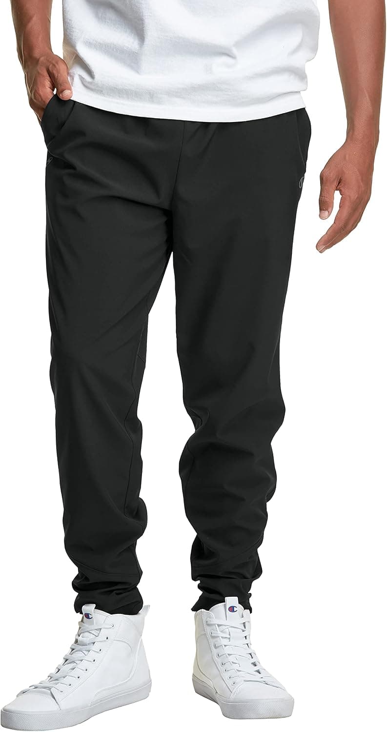 Champion Men's MVP Lightweight Woven Pants for Men, Best Comfortable Pants for Men, 30.5"