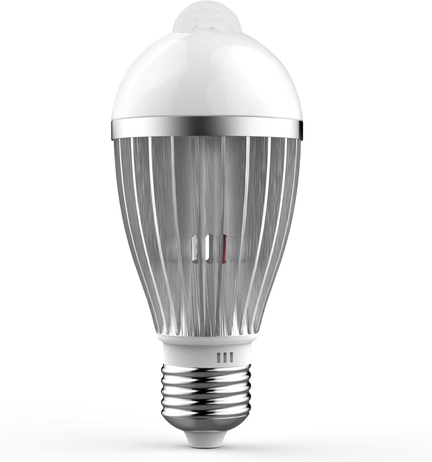 QPAU E27 5W SUPERBRIGHT 12 LED PIR Infrared Motion Light Bulb Detection Sensor W Warm White Light