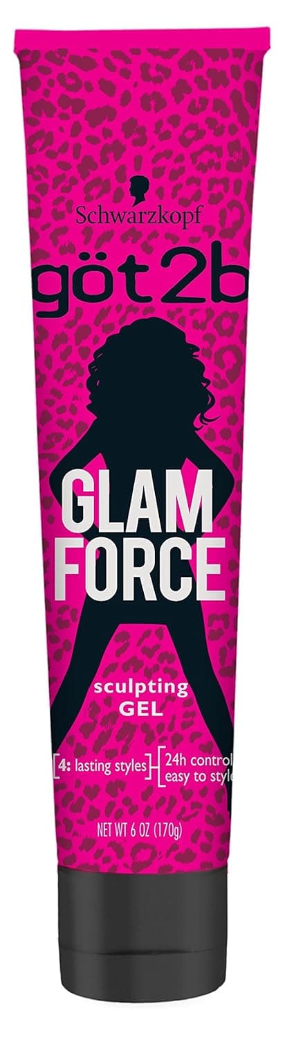 Got2b Glam Force Sculpting Hair Gel, 6 Ounce