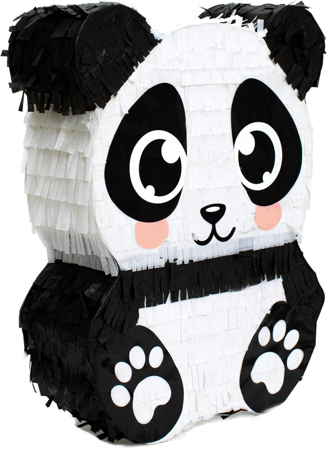 Birchio Panda Pinata, Hand Made Animal Pinata Perfect for Birthday Party, Theme Party, Decoration(17x13x4 Inches)