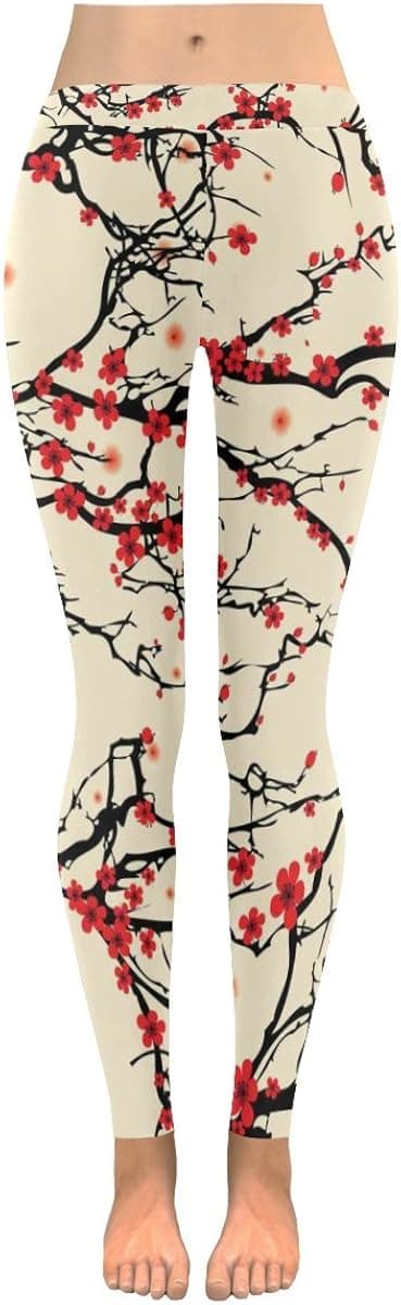 InterestPrint Custom Unique Stretchy Leggings Skinny Pants for Yoya Running Pilates Gym(2XS-5XL)