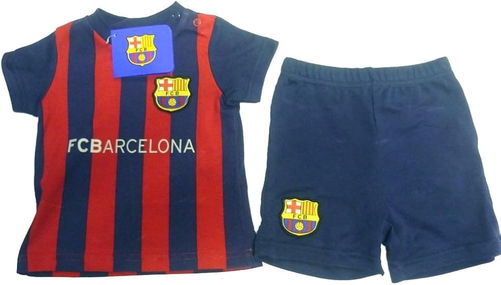 Barcelona Baby (Infant) T-Shirt and Shorts Kit 2014 â€“ 2015