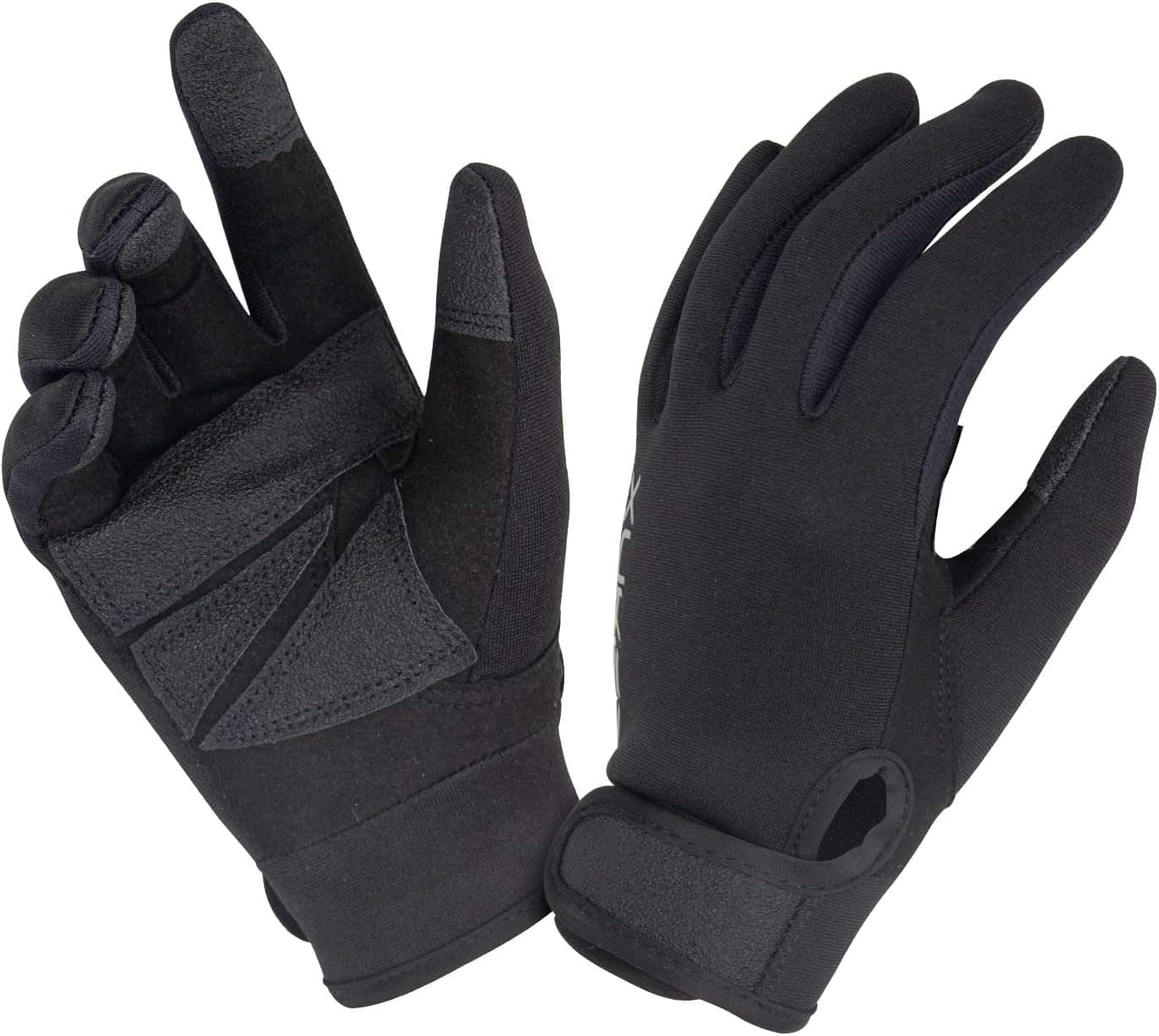 XUKER Neoprene Gloves, Wetsuit Water Gloves 1.5mm & 2mm for Water Sports, Buy One Size Bigger